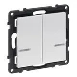LEGRAND 765634 Tastsensor SEANO with Netatmo 2-fach | ultraweiß