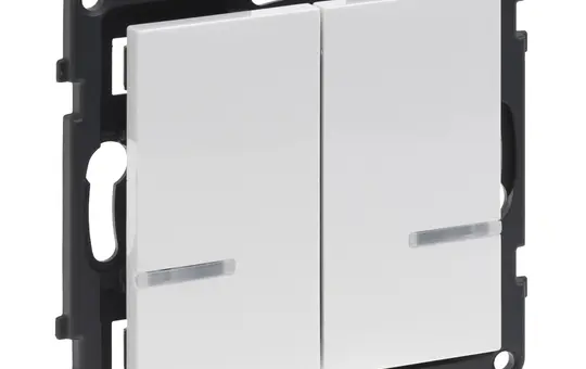 LEGRAND 765634 Tastsensor SEANO with Netatmo 2-fach | ultraweiß