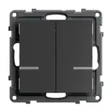 LEGRAND 765934 Tastsensor SEANO with Netatmo 2-fach | anthrazit