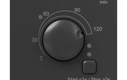 LEGRAND 765436 Zeitschalterabdeckung SEANO 2-120 min. | anthrazit lackiert