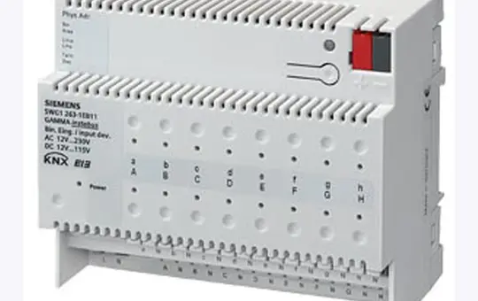 SIEMENS 5WG1263-1EB11 KNX-Binäreingang potentialfrei 16-fach, AC 12-230 V, DC 12-115 V