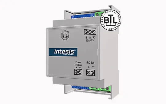 INTESIS IN485MHI001R000 Interface MHI FD and VRF systems to BACnet MSTP Interface