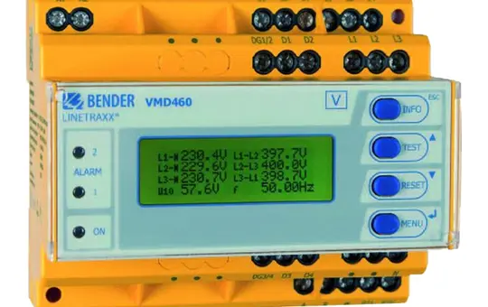 BENDER B93010045 NA-Schutzrelais Schraubanschluss