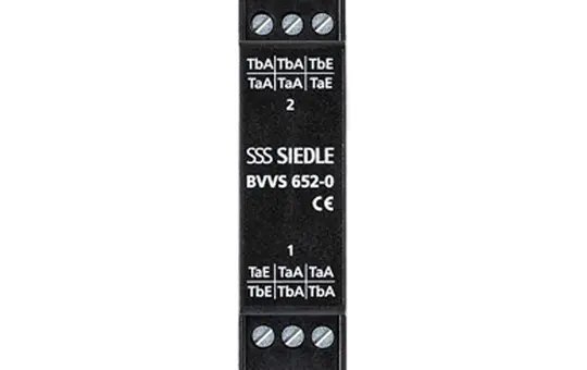 SIEDLE BVVS 652-0 Bus-Video-Verteiler Hutschiene, symmetrisch