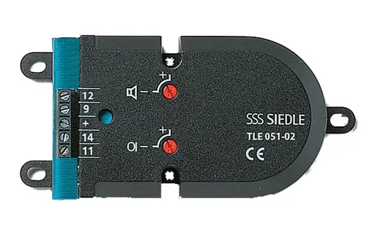 SIEDLE TLE 051-02 Einbaulautsprecher 6+n Standard | schwarz