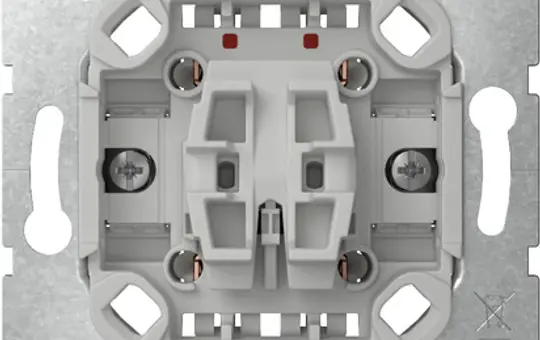 GIRA 310900 Wippschalter Wechselschalter, 2-polig