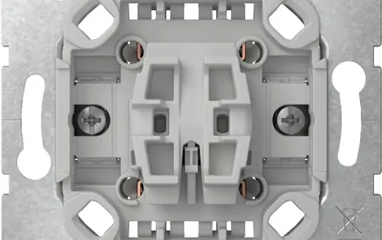 GIRA 381700 Wippschalter Kreuzschalter, ohne Krallen