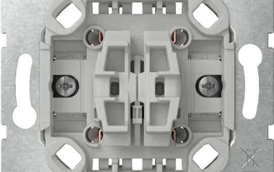 GIRA 386900 Wippschalter Wechselschalter/Wechseltaster, ohne Kralle