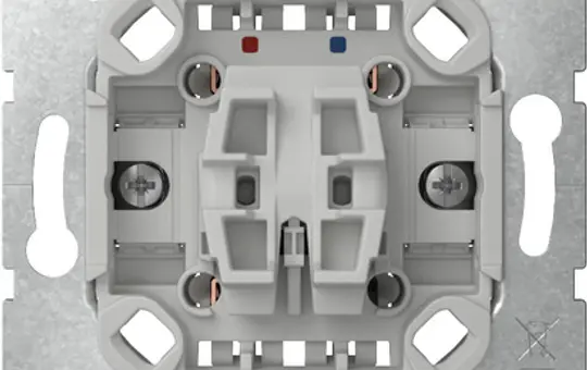 GIRA 315000 Wipptaster Schließer, N-Klemme