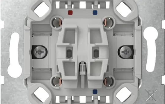 GIRA 387200 Wipptaster Schließer, mit Meldekontakt, ohne Krallen
