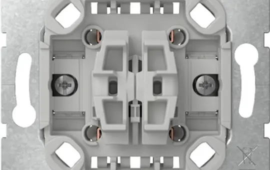 GIRA 387500 Wipptaster 2 Wechsler, ohne Krallen