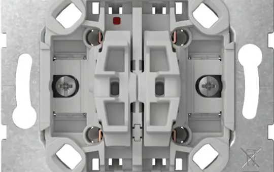 GIRA 315800 Jalousie-Wipptaster 2 Schließer