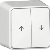 GIRA 315813 Aufputz-Jalousietaster 2-fach | reinweiß