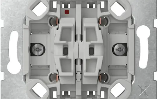 GIRA 315900 Jalousie-Wippschalter 2-fach