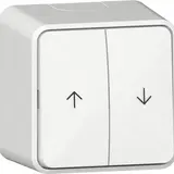 GIRA 315913 Aufputz-Jalousieschalter 2-fach | reinweiß