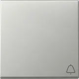 GIRA 3286600 beschr. Wippe System 55 1-fach, Klingel | edelstahl