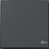 GIRA 328767 beschr. Wippe TX_44 1-fach, Tür | anthrazit