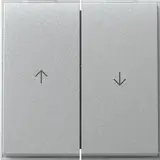 GIRA 329465 Jalousiewippe TX_44 2-fach | alu