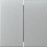 GIRA 329526 Wippe System 55 2-fach | alu