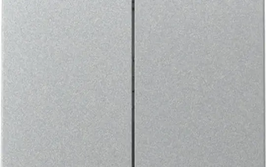 GIRA 329526 Wippe System 55 2-fach | alu