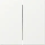 GIRA 349527 Wippe System 55 2-fach, gerade | reinweiß matt