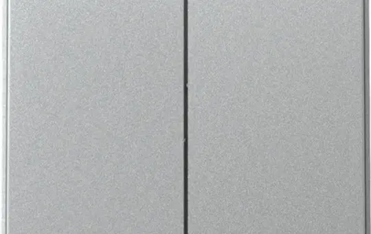 GIRA 329565 Wippe TX_44 2-fach | alu