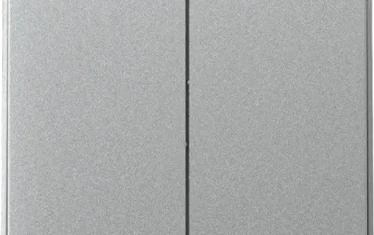 GIRA 349565 Wippe TX_44 2-fach, gerade | alu