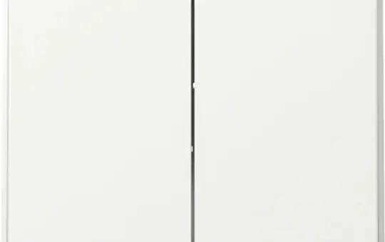 GIRA 349566 Wippe TX_44 2-fach, gerade | reinweiß