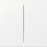 GIRA 329570 Wippe System Fläche 2-fach | reinweiß glänzend