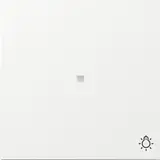 GIRA 367470 beschr. Kontrollwippe System Fläche 1-fach, Licht | reinweiß glänzend