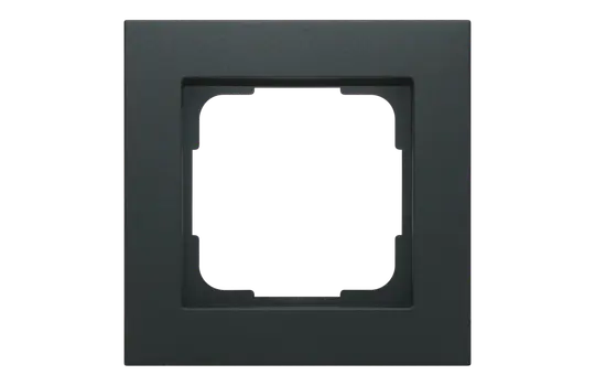 LINGG&JANKE 86581-AZ Abdeckrahmen OPUS®55 Kubus 1-fach | anthrazit