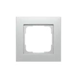 LINGG&JANKE 86591-WA Abdeckrahmen OPUS®55 Kubus 1-fach | aluminium silber seidenglanz