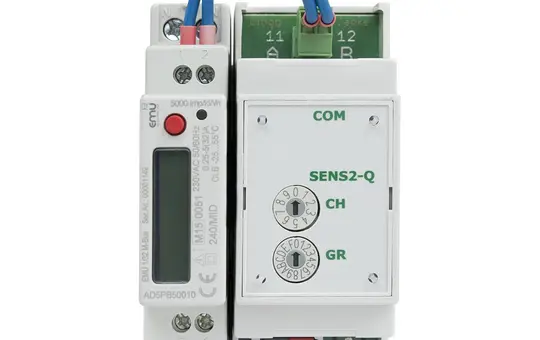LINGG&JANKE 87758SEC Energiezähler 1-phasig Direktmessung Secure