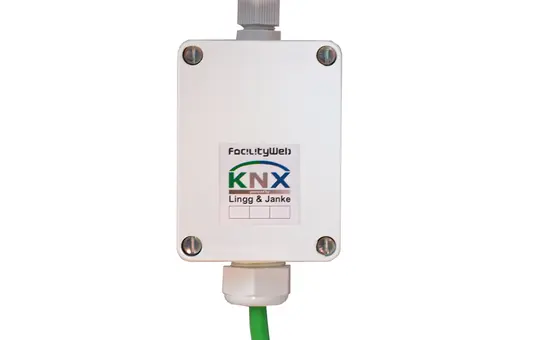 LINGG&JANKE 87980SEC KNX Secure Schnittstelle für Elster Gaszähler mit Absolut ENCODER AE2/AE3