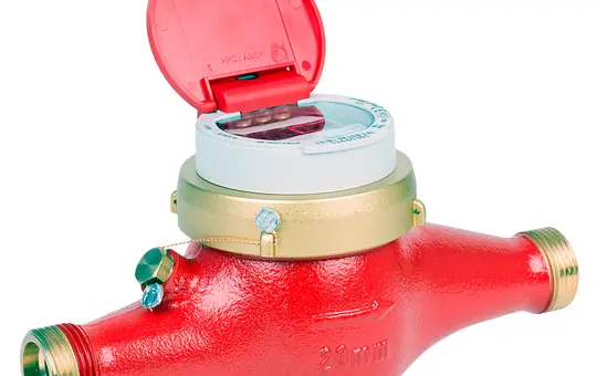 LINGG&JANKE 85545SEC KNX-Warmwasserzähler GWF MTWcoder MP, DN32, 10 m³/h | 260 mm