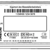 LINGG&JANKE 87740 Zweirichtungszähler EMH Direktmessung, EZ-EMH eBZD-H KNXBlue