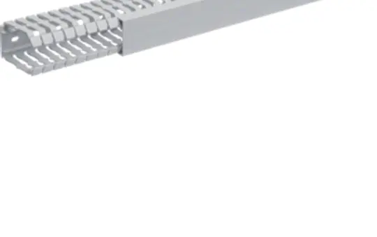 HAGER BA760040 Komplett-Verdrahtungskanal BA7 steingrau | 60x40 mm