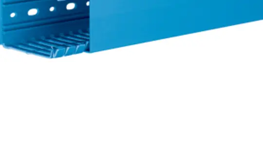 HAGER BA780060BL Komplett-Verdrahtungskanal BA7 blau | 80x60 mm