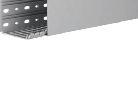 HAGER BA780080 Komplett-Verdrahtungskanal BA7 steingrau | 80x80 mm