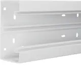 HAGER BR6517019016 tehalit Brüstungskanal-Unterteil 80 mm, Kunststoff | verkehrsweiß | 65x170 mm