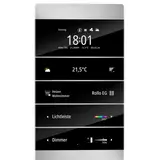 ENERTEX 1177-01-al KNX-Raumcontroller MeTa² Premium | aluminium gebürstet