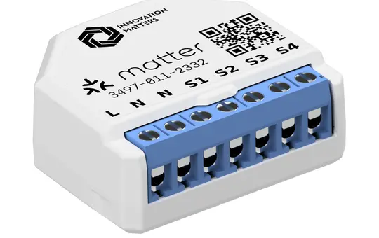 INNOVATION MATTERS Matter Taster-Modul 4 Taster-Eingänge