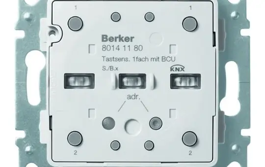 BERKER 80141180 KNX Tastsensor S.1/B.3/B.7 1-fach