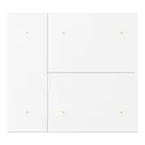 GVS CHKA-06/W.1.20 Wippenset für WALTZ 3-fach, Aluminium | weiß