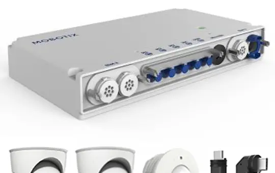 MOBOTIX Mx-S74TA-B336R100-EN54 Thermalkamera S74A TR CIF, R100 (45°) - EN54 Bundle | weiß