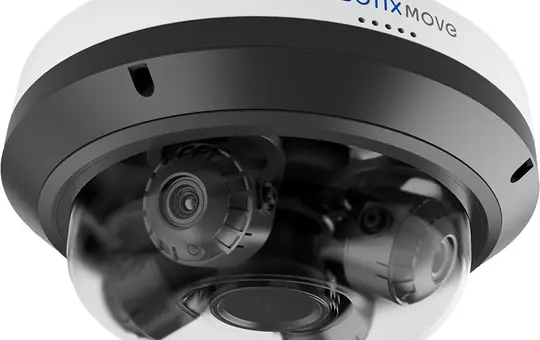 MOBOTIX Mx-VM1A-20-IR-VA Vandal Multisensor-Kamera MOVE 4x5MP | weiß