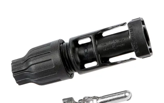 FANTON A99900 Photovoltaik Stecker FMC4 1er Pack | schwarz | 4 - 6 mm²