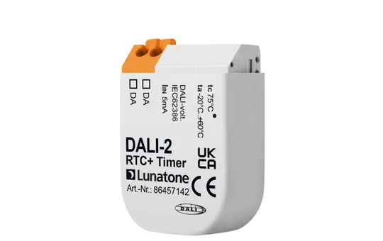 LUNATONE 86457142 DALI-2 RTC+ Timer-Modul Einbau