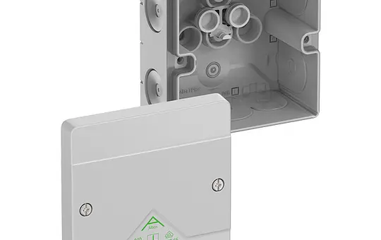 SPELSBERG Abox 040-L Abzweigkasten ohne Klemmen Standard | grau | 4 mm²