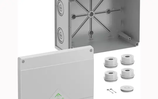 SPELSBERG Abox 250-L Abzweigkasten ohne Klemmen Standard | grau | 25 mm²